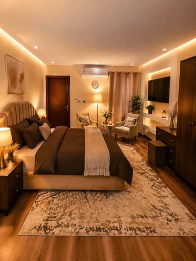 1 Bedroom Flat for Rent in North Riyadh, Riyadh - Akanan Al-Ezz Apartments Monthly rental studio – Riyadh | Al Yasmin District
