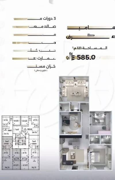 3 Bedroom Apartment for Sale in North Jeddah, Jeddah - Apartment For Sale in Al Salamah, Jeddah 3 Bedroom Apartment for Sale in North Jeddah, Jeddah - Apartment For Sale in Al Salamah, Jeddah