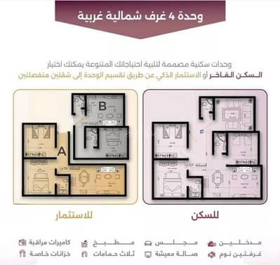 4 Bedroom Flat for Sale in North Jeddah, Jeddah - Apartment For Sale in Al Sulaymaniyah, North Jeddah 4 Bedroom Flat for Sale in North Jeddah, Jeddah - Apartment For Sale in Al Sulaymaniyah, North Jeddah