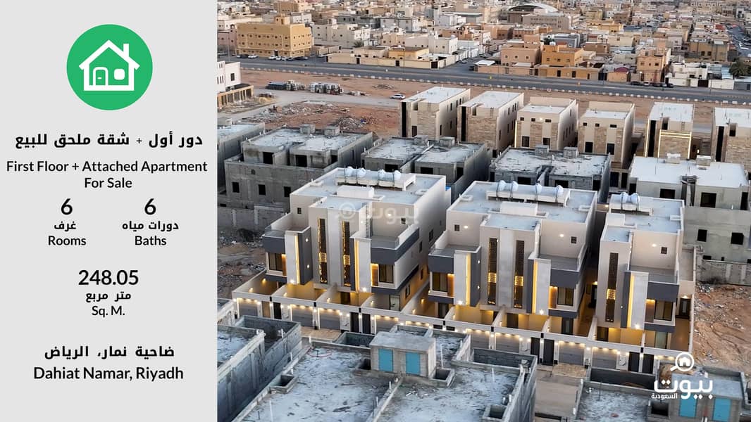 منزل جديد للبيع في حي نمار – الرياض منزل جديد للبيع في حي نمار – الرياض