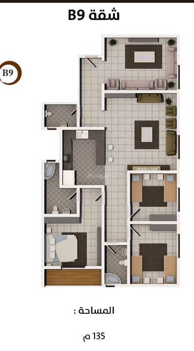 3 Bedroom Flat for Rent in North Riyadh, Riyadh - Studio Apartment For Rent in Al Narjis, Riyadh 3 Bedroom Flat for Rent in North Riyadh, Riyadh - Studio Apartment For Rent in Al Narjis, Riyadh