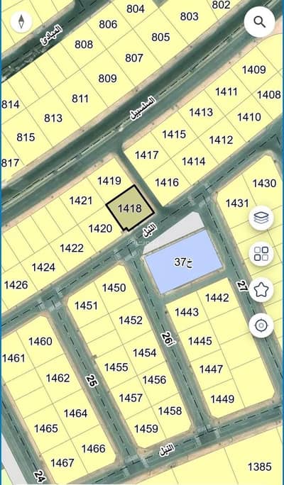 Residential Land for Sale in Al Saif, Dammam - Corner Residential Land for Sale – Al Saif District | Tharwah Plan 1450 Residential Land for Sale in Al Saif, Dammam - Corner Residential Land for Sale – Al Saif District | Tharwah Plan 1450