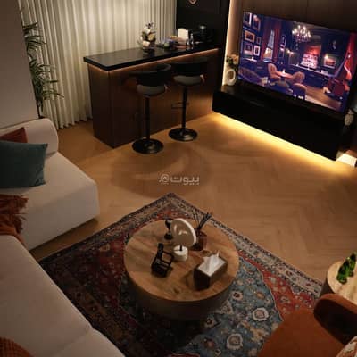 1 Bedroom Flat for Rent in Al-Malqa, Ibn Sharim - Luxury apartment with coffee bar in Malacca