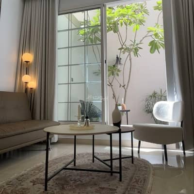 1 Bedroom Apartment for Rent in Al-Malqa, Ibn Sharim - Hotel studio with balcony with trees