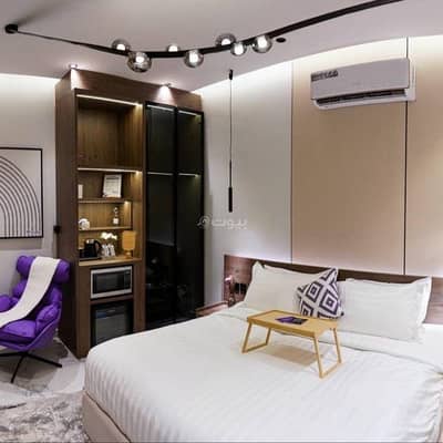 1 Bedroom Flat for Rent in Jeddah - Hotel studio, Al-Zahraa district
