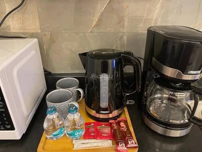 1 Bedroom Flat for Rent in North Riyadh, Riyadh - شقه (غرفه+صاله)مطله على المركز المالي بدخول ذاتي