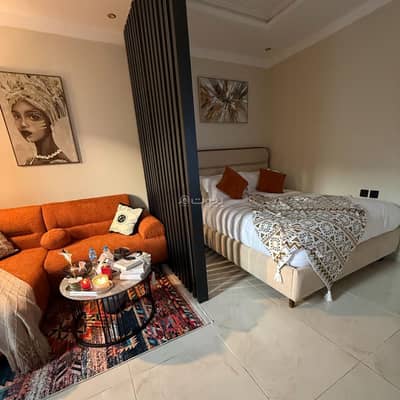 1 Bedroom Flat for Rent in Al-Malqa, Ibn Sharim - A studio with elegant design and hotel comfort
