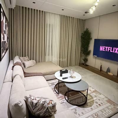 1 Bedroom Apartment for Rent in North Jeddah, Jeddah - A luxurious room and lounge in Al-Marwa district