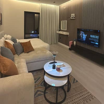1 Bedroom Flat for Rent in Al-Malqa, Ibn Sharim - Elegant studio with self-entry (N5)