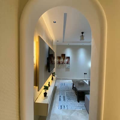 1 Bedroom Apartment for Rent in North Jeddah, Jeddah - A luxurious apartment with an elegant and luxurious hall 1 Bedroom Apartment for Rent in North Jeddah, Jeddah - A luxurious apartment with an elegant and luxurious hall