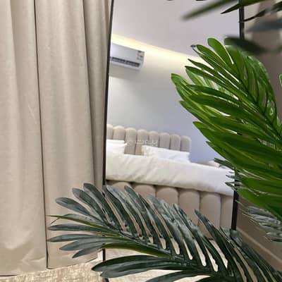 1 Bedroom Apartment for Rent in East Riyadh, Riyadh - Studio with a King's bed and self -entry
