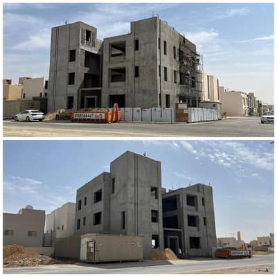 Residential Building for Sale in West Riyadh, Riyadh - Concrete building for sale in Riyadh, Al-Muhdiya district, on two streets, with an area of 500 m²