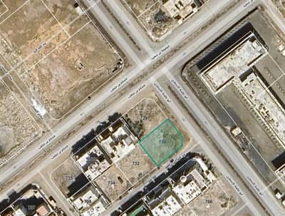 Residential Land for Rent in North Jeddah, Jeddah - Land for rent on Abu Talha Al-Ansari Street, Al-Yaqout neighborhood, Jeddah city, Makkah Province