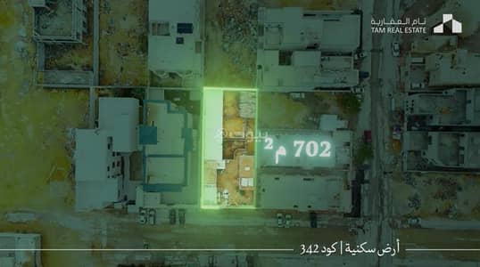 ارض سكنية 1 غرفة نوم للبيع في ظهره العودة غرب، الدرعية - للبيع أرض سكنية | ظهر العود – المخطط الأمني جاكس | كود 342