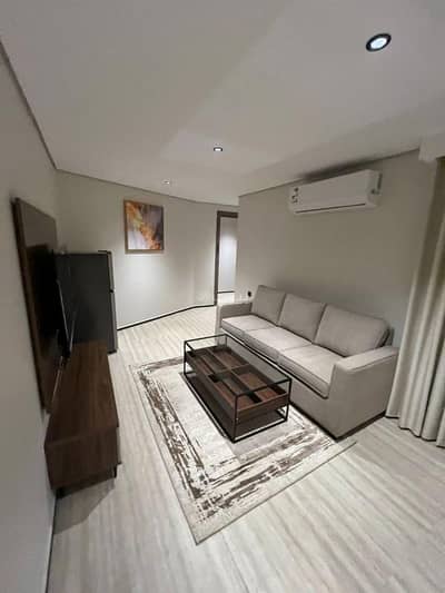 1 Bedroom Apartment for Rent in East Riyadh, Riyadh - Luxurious apartment with one bedroom and a living room in Al-Hamra District, a prime location next to the metro