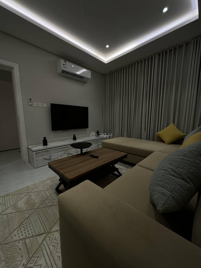 A bedroom with a living room, with a private entrance, and a yard in Al-Narjis neighborhood A bedroom with a living room, with a private entrance, and a yard in Al-Narjis neighborhood