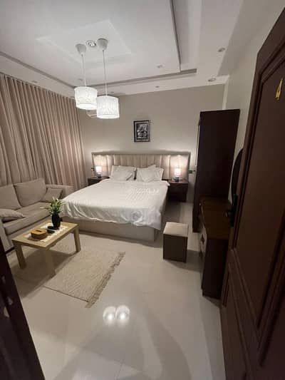 Studio for Rent in West Riyadh, Riyadh - Furnished family studio for rent in Al-Narjis neighborhood – Listing number 1814