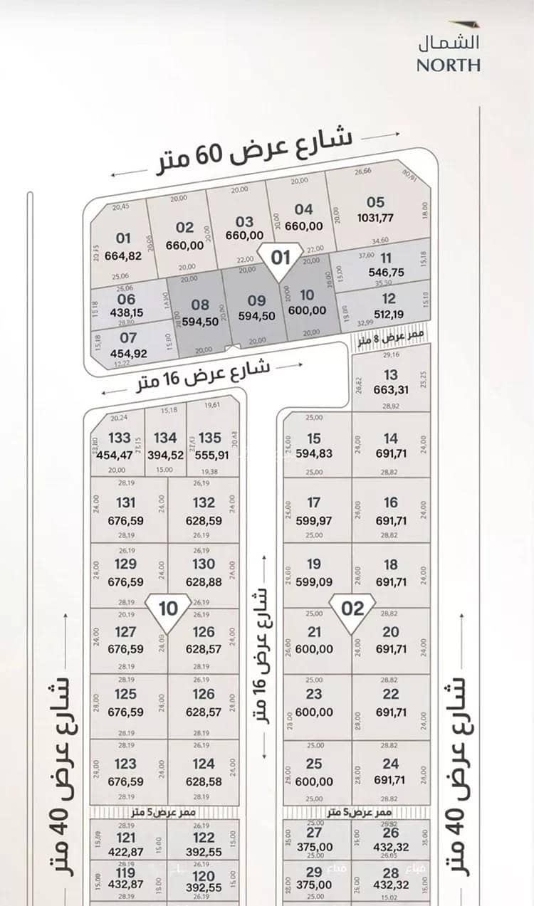 أرض سكنية للبيع في العروبة، الدمام أرض سكنية للبيع في العروبة، الدمام