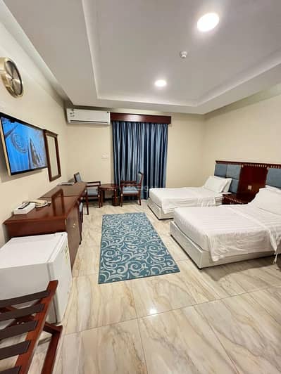 Studio for Rent in Al Nada, Dammam - Studio for rent with twin beds Unit 1