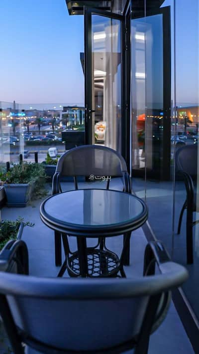 2 Bedroom Apartment for Rent in North Riyadh, Riyadh - Two bedrooms and a living room with a garden, a view, and three bathrooms Unit 1