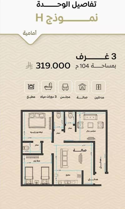 3 Bedroom Flat for Sale in North Jeddah, Jeddah - Apartment For Sale in Mishrifah, Jeddah 3 Bedroom Flat for Sale in North Jeddah, Jeddah - Apartment For Sale in Mishrifah, Jeddah