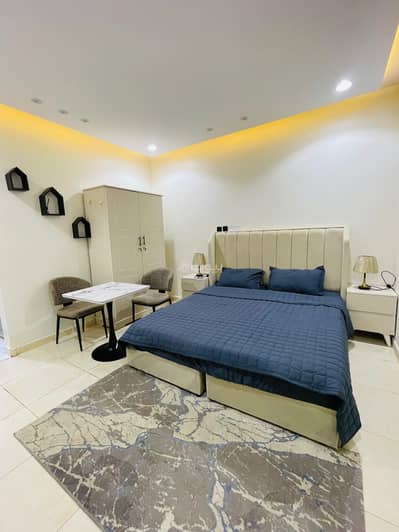 1 Bedroom Flat for Rent in East Riyadh, Riyadh - 1 Bedroom Furnished Apartment For Rent in Al Hamra, Riyadh