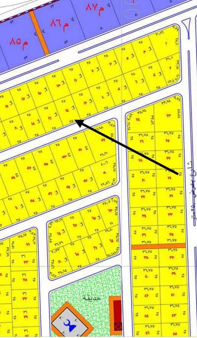 Residential Land for Sale in An Nada, Jeddah - Residential Land in An Nada 210150 SAR - 87975362