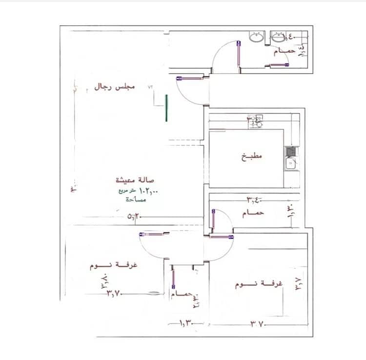 Studio Apartment For Sale in Al Rabwa, Jeddah Studio Apartment For Sale in Al Rabwa, Jeddah