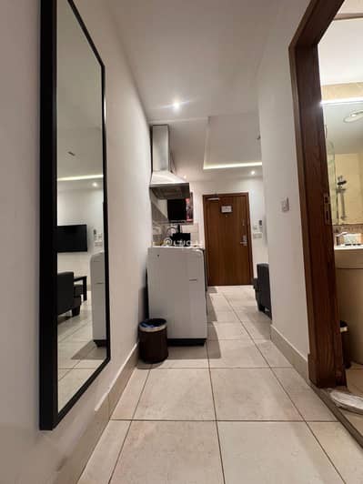 1 Bedroom Apartment for Rent in Al Nakhil, Dammam - sendan residence One-bedroom apartment with a king-size bed, Unit 26
