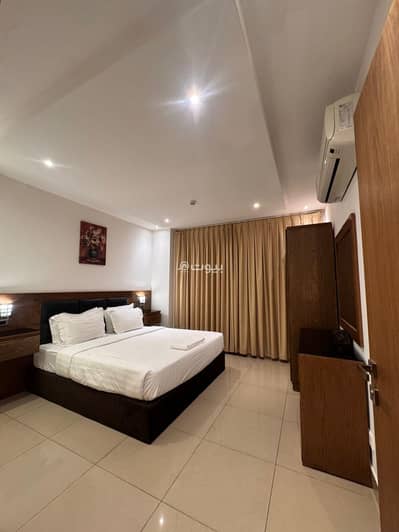 1 Bedroom Apartment for Rent in Al Nakhil, Dammam - sendan residence One-bedroom apartment with a king-size bed, Unit 28