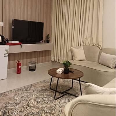 1 Bedroom Flat for Rent in Alnaqruh Al Qassim Region - Modern studio room with hall