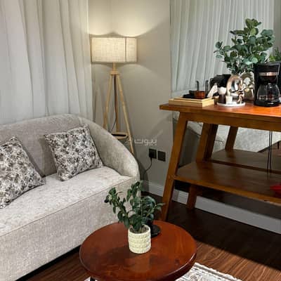 1 Bedroom Apartment for Rent in Alnaqruh Al Qassim Region - Quiet and comfortable studio with calm design
