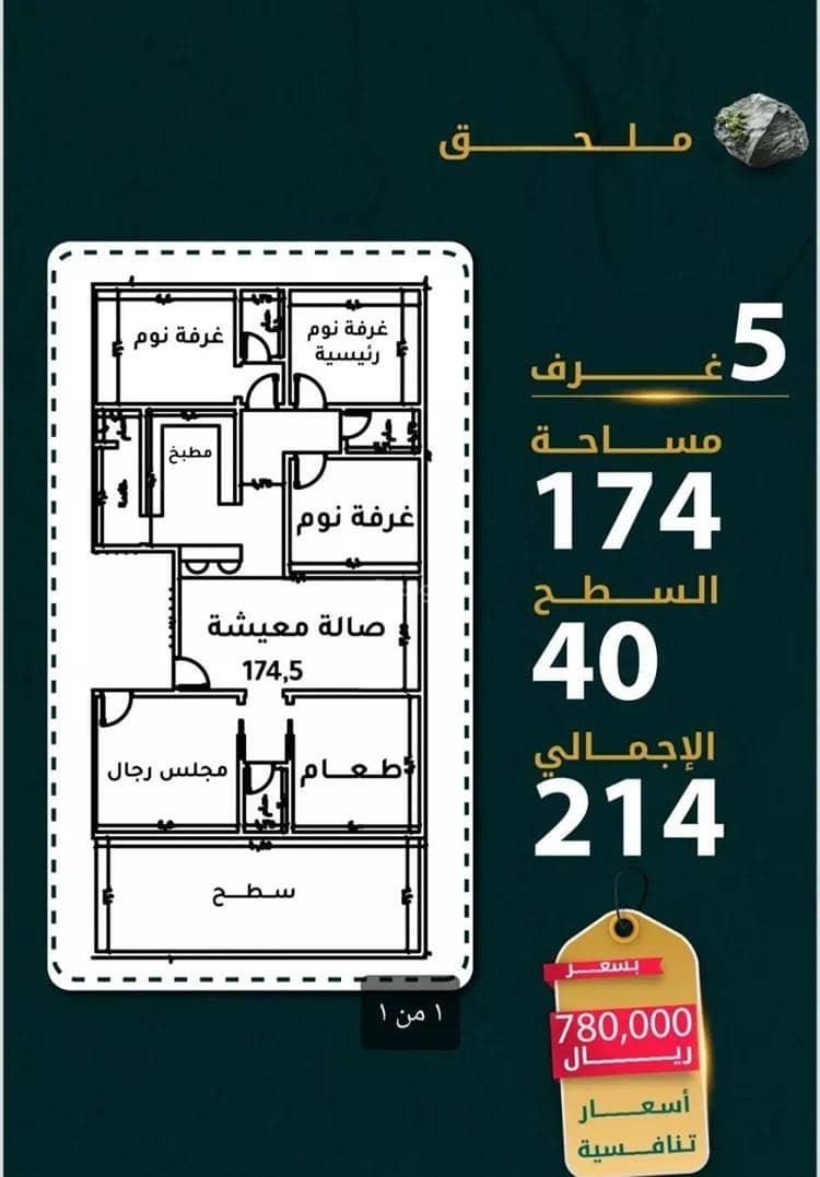 Studio Apartment For Sale in Al Rawdah, Jeddah Studio Apartment For Sale in Al Rawdah, Jeddah