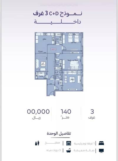 3 Bedroom Apartment for Sale in North Jeddah, Jeddah - Apartment For Sale in Al Zahraa, Jeddah 3 Bedroom Apartment for Sale in North Jeddah, Jeddah - Apartment For Sale in Al Zahraa, Jeddah