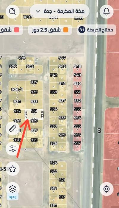 Residential Land for Sale in North Jeddah, Jeddah - Land for sale in Jeddah, Al Buhayrat district Residential Land for Sale in North Jeddah, Jeddah - Land for sale in Jeddah, Al Buhayrat district