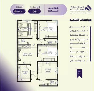 4 Bedroom Apartment for Sale in North Jeddah, Jeddah - Studio Apartment For Sale in Al Safa, Jeddah 4 Bedroom Apartment for Sale in North Jeddah, Jeddah - Studio Apartment For Sale in Al Safa, Jeddah