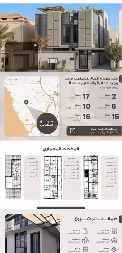 5 Bedroom Villa for Sale in North Jeddah, Jeddah - Villa For Sale in Al Sheraa, Jeddah 5 Bedroom Villa for Sale in North Jeddah, Jeddah - Villa For Sale in Al Sheraa, Jeddah