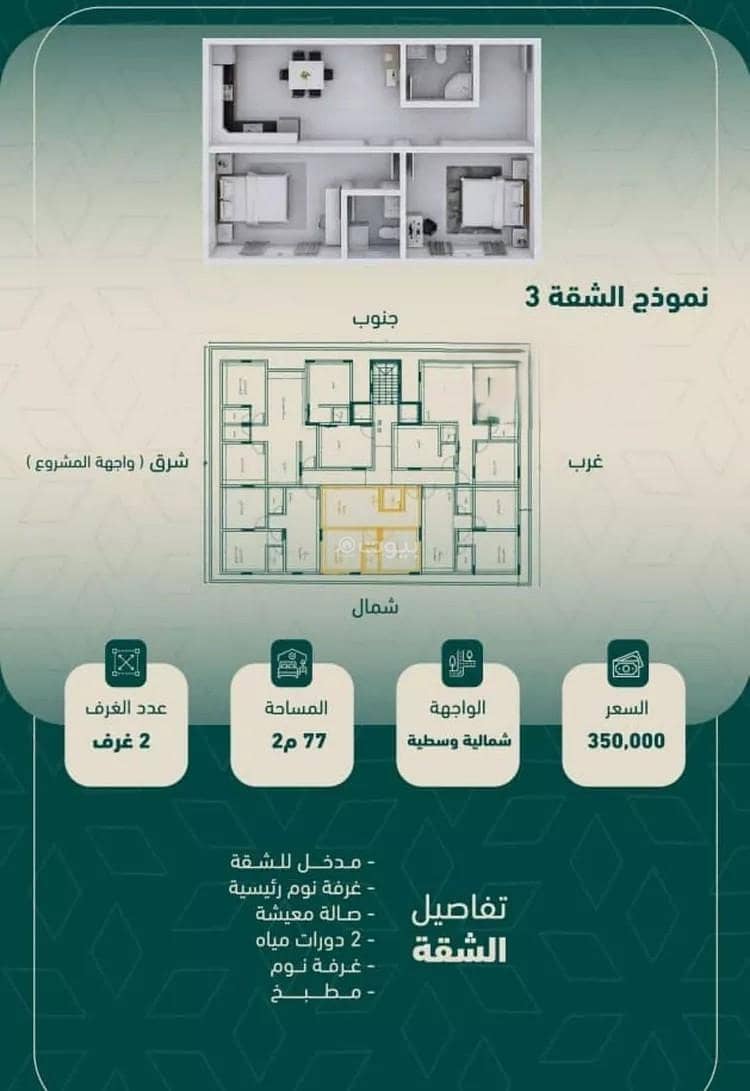 Apartment For Sale On Shuja Bin Wahab Street, Al-Salamah District, Jeddah City Apartment For Sale On Shuja Bin Wahab Street, Al-Salamah District, Jeddah City