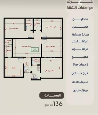 4 Bedroom Flat for Sale in North Jeddah, Jeddah - Apartment For Sale in Al Nuzhah, Jeddah 4 Bedroom Flat for Sale in North Jeddah, Jeddah - Apartment For Sale in Al Nuzhah, Jeddah