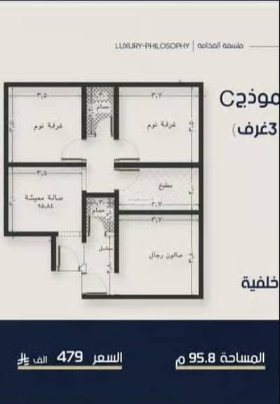 3 Bedroom Apartment for Sale in North Jeddah, Jeddah - Studio Apartment For Sale in Al Naim, Jeddah 3 Bedroom Apartment for Sale in North Jeddah, Jeddah - Studio Apartment For Sale in Al Naim, Jeddah