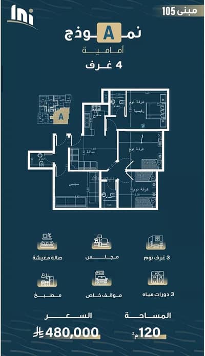 4 Bedroom Apartment for Sale in North Jeddah, Jeddah - Apartment For Sale in Al Naseem, Jeddah 4 Bedroom Apartment for Sale in North Jeddah, Jeddah - Apartment For Sale in Al Naseem, Jeddah