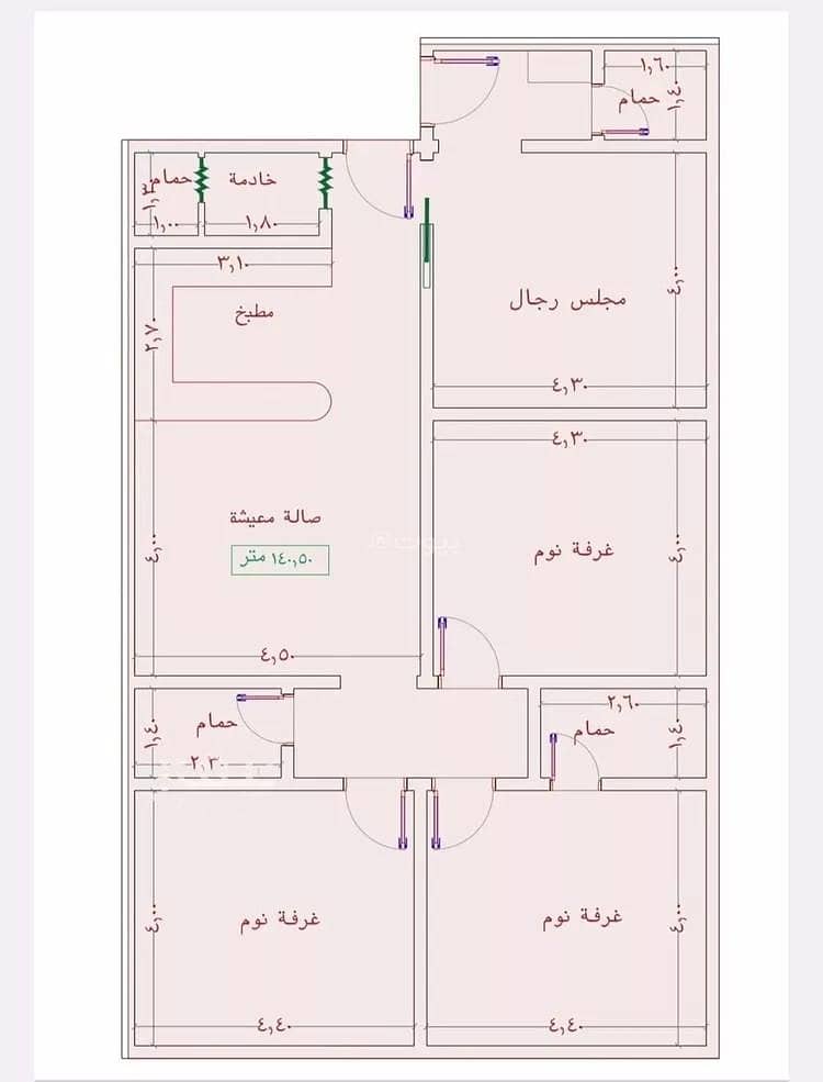 Apartment For Sale in Al Jameah District, Jeddah Apartment For Sale in Al Jameah District, Jeddah