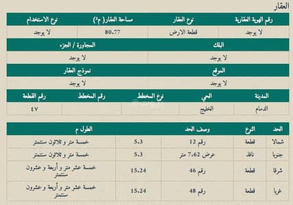 ارض سكنية  للبيع في الخليح، الدمام - أرض سكنية للبيع في الخليج، الدمام