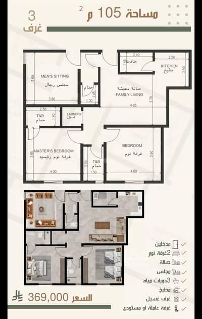 3 Bedroom Apartment for Sale in North Jeddah, Jeddah - Apartment for sale on Thuluth Bani Shahr Street, Al Nuzhah District, Jeddah. 3 Bedroom Apartment for Sale in North Jeddah, Jeddah - Apartment for sale on Thuluth Bani Shahr Street, Al Nuzhah District, Jeddah.