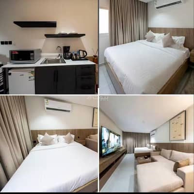1 Bedroom Apartment for Rent in West Riyadh, Riyadh - 7 studio with 85-inch TV and luxurious walnut decor, Granada, Riyadh 1 Bedroom Apartment for Rent in West Riyadh, Riyadh - 7 studio with 85-inch TV and luxurious walnut decor, Granada, Riyadh