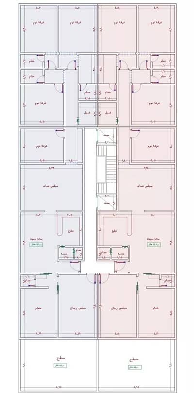 7 Bedroom Flat for Sale in South Jeddah, Jeddah - Apartment for sale in Al Jameah District, south Jeddah