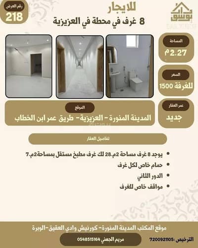 Room for Rent in Al Aziziyah, Madina - Room For Rent in Al Aziziyah, Madina
