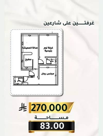2 Bedroom Flat for Sale in South Jeddah, Jeddah - Apartment For Sale in Al Thaghr, South Jeddah