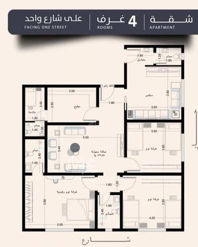 4 Bedroom Apartment for Sale in North Jeddah, Jeddah - Apartment for sale in Al Safa, North Jeddah
