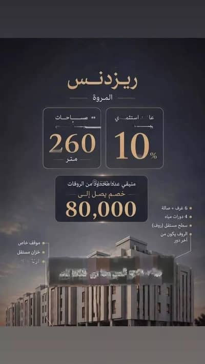 6 Bedroom Flat for Sale in North Jeddah, Jeddah - Studio Apartment For Sale in Al Marwah, Jeddah 6 Bedroom Flat for Sale in North Jeddah, Jeddah - Studio Apartment For Sale in Al Marwah, Jeddah